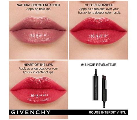 givenchy rouge interdit black magic lipstick reviews|givenchy rouge interdit temptation black.